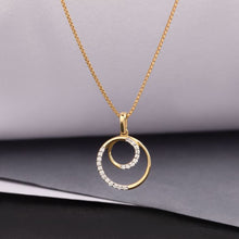 Load image into Gallery viewer, Choker with Gold Pendant